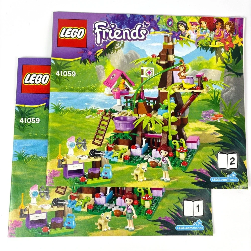 Lego Friends Lot of 6 Instruction Books Leaflets 30112 30113 41059 1 & 2 41664 +